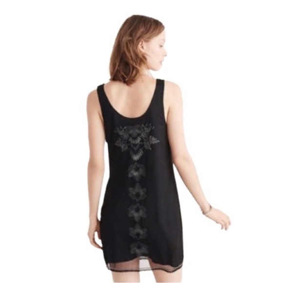 π» HOST PICK π» πΈοΈ Abercrombie & Fitch Black Beaded Cocktail Dress πΈοΈ - Picture 2 of 8